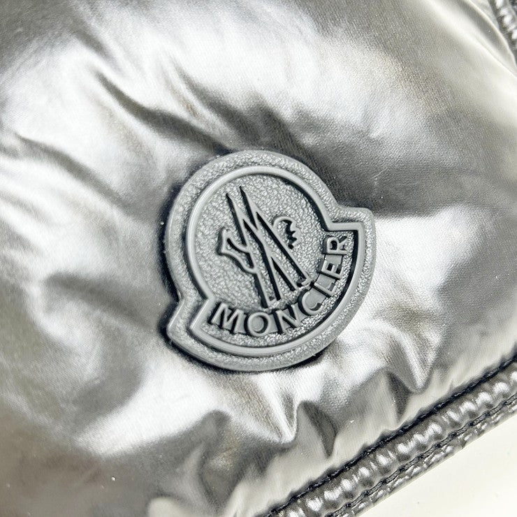 MONCLER モンクレール スマートフォンホルダー POCKET PHONE CASE 6B00001 ブラック系 ナイロン ユニセックス 美品