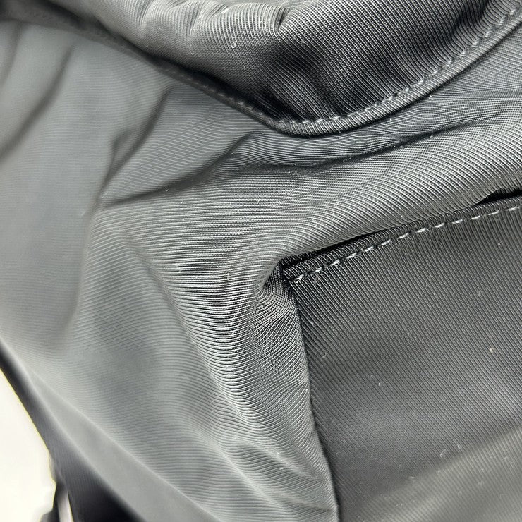 GIORGIO ARMANI ジョルジオアルマーニ リュック GM001801 ブラック系 ナイロン ユニセックス 美品