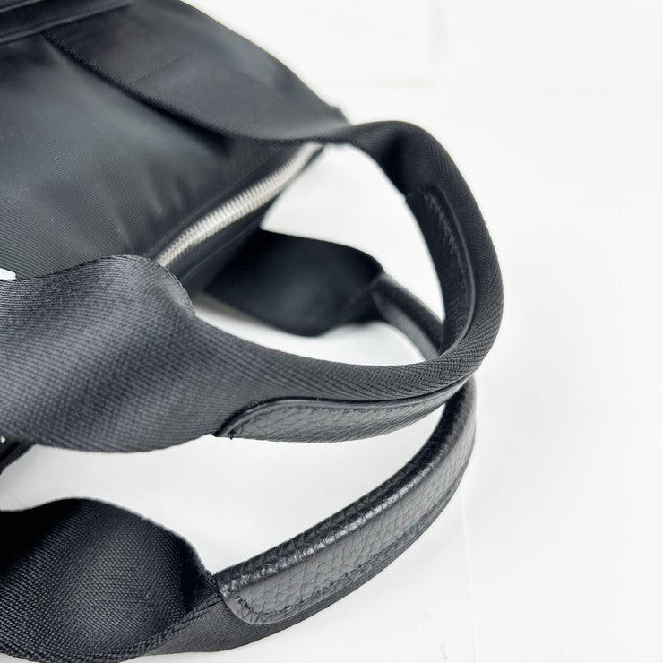 GIORGIO ARMANI ジョルジオアルマーニ リュック GM001801 ブラック系 ナイロン ユニセックス 美品