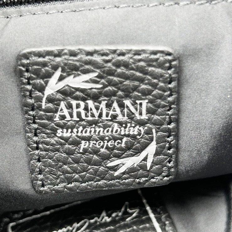 GIORGIO ARMANI ジョルジオアルマーニ リュック GM001801 ブラック系 ナイロン ユニセックス 美品