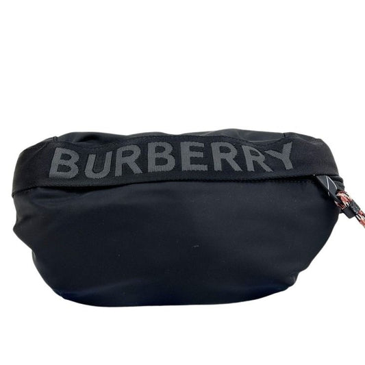 BURBERRY バーバリー ボディバッグ SONNY ソニー 8025668 ブラック系 ナイロン ユニセックス 美品