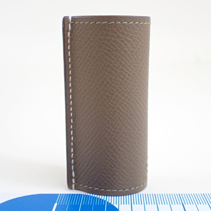 HERMES エルメス リップスティックケース リップスティックケース エトゥープ系 エプソン レディース 新古品未使用品