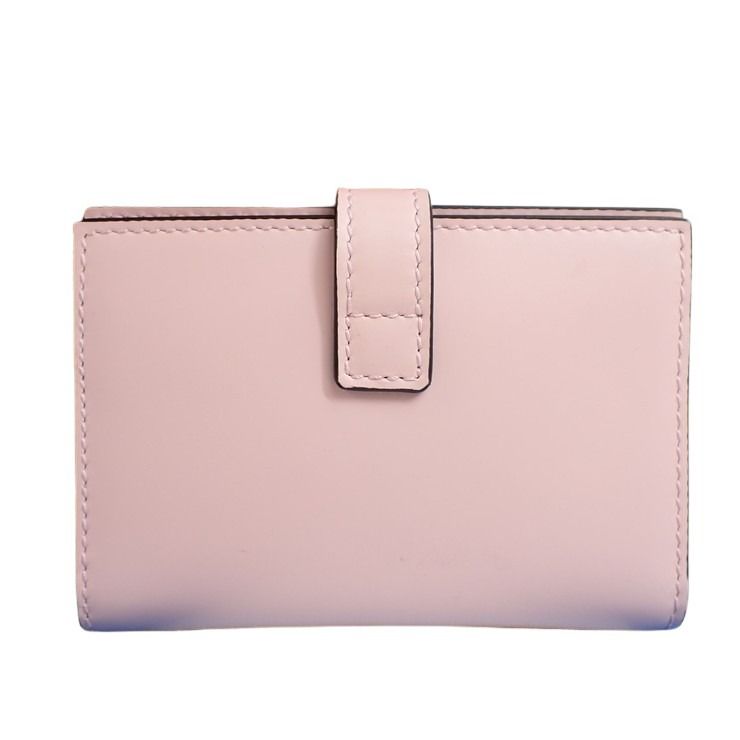 Salvatore Ferragamo フェラガモ カードケース ガンチーニ 220552 ピンク系 レザー レディース ゴールド金具 美品