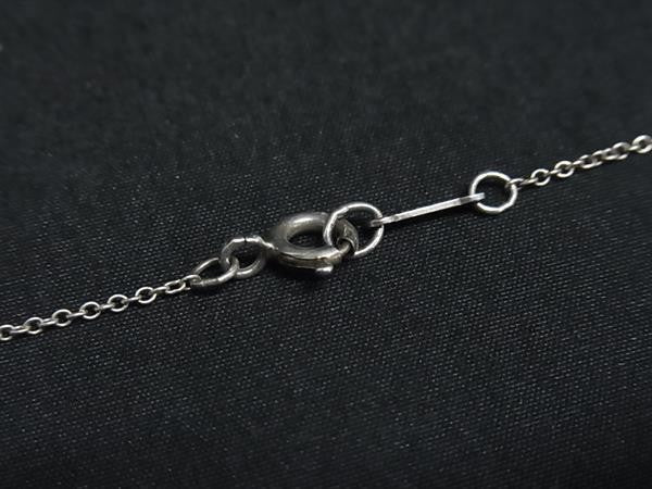 TIFFANY＆Co ティファニー ネックレス エルサペレッティ インフィニティ クロス シルバー系 SV925 レディース 美品