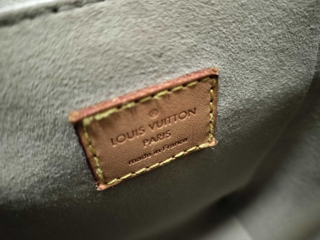LOUIS VUITTON ルイヴィトン リュックサック バイ ザプール タイニー バックパック M45764 ブリューム（ ピンク系 グレー系） PVC レザー レディース ゴールド金具 美品