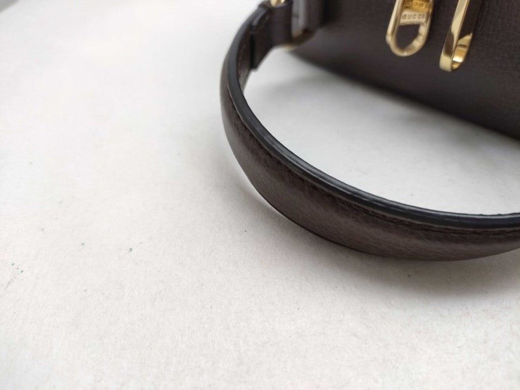 GUCCI グッチ ハンドバッグ オフィディア 772157 ベージュ ブラウン系 GGスプリームキャンバス レディース 2WAY ショルダーバッグ トップハンドル ゴールド金具 超美品