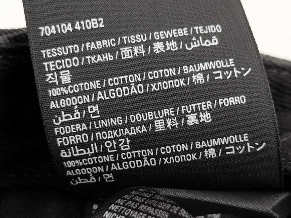 BALENCIAGA バレンシアガ キャップ BBロゴ 704104 グレー系 コットン ユニセックス 美品