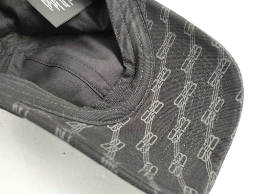 BALENCIAGA バレンシアガ キャップ BBロゴ 704104 グレー系 コットン ユニセックス 美品