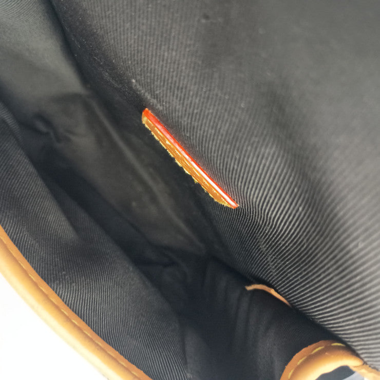 LOUIS VUITTON ルイヴィトン ショルダーバッグ アマゾン メッセンジャー N40357 ブラウン系 ダミエ ジャイアント ユニセックス NIGO コラボ LV スクエアード 美品