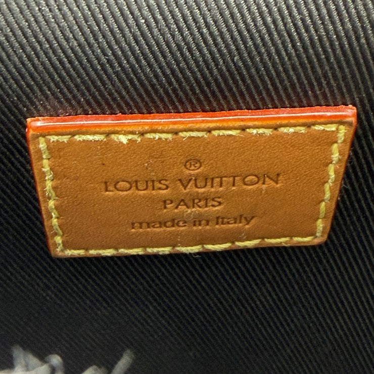 LOUIS VUITTON ルイヴィトン ショルダーバッグ アマゾン メッセンジャー N40357 ブラウン系 ダミエ ジャイアント ユニセックス NIGO コラボ LV スクエアード 美品