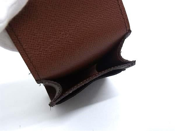 LOUIS VUITTON ルイヴィトン シガレットケース エテュイ シガレット M63024 ブラウン系 モノグラム ユニセックス 煙草入れ 美品