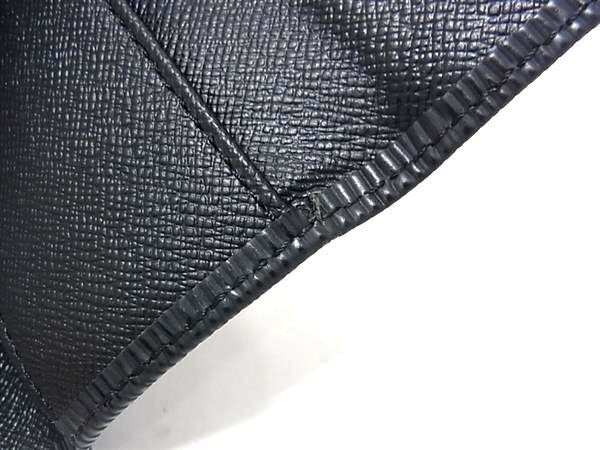 LOUIS VUITTON ルイヴィトン キーケース エピ ミュルティクレ4 M63822 ブラック系 レザー ユニセックス ４連 シルバー金具 美品