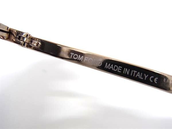 TOM FORD トムフォード サングラス Marko マルコ TF144 ゴールド ブラック系 メタル プラスチック メンズ 美品