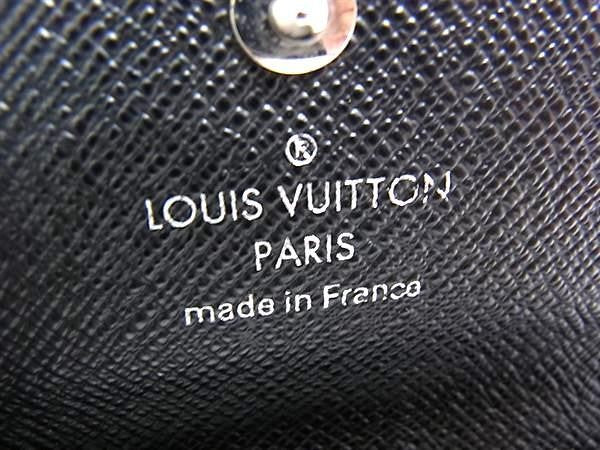 LOUIS VUITTON ルイヴィトン キーケース タイガ ミュルティクレ4 M30522 アルドワーズ系 レザー メンズ ４連 シルバー金具 美品