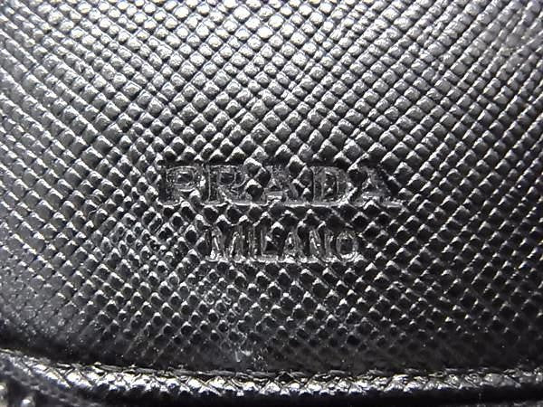 PRADA プラダ キーケース テスート 6連キーケース M604 ブラック系 ナイロン レザー ユニセックス ラウンドファスナー 美品