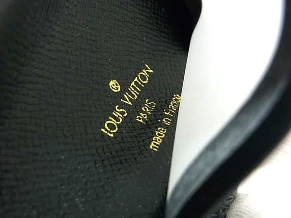 LOUIS VUITTON ルイヴィトン パスケース タイガ ポルト 2カルト ヴェルティカル M30494 エピセア系 レザー メンズ カードケース 定期入れ 美品
