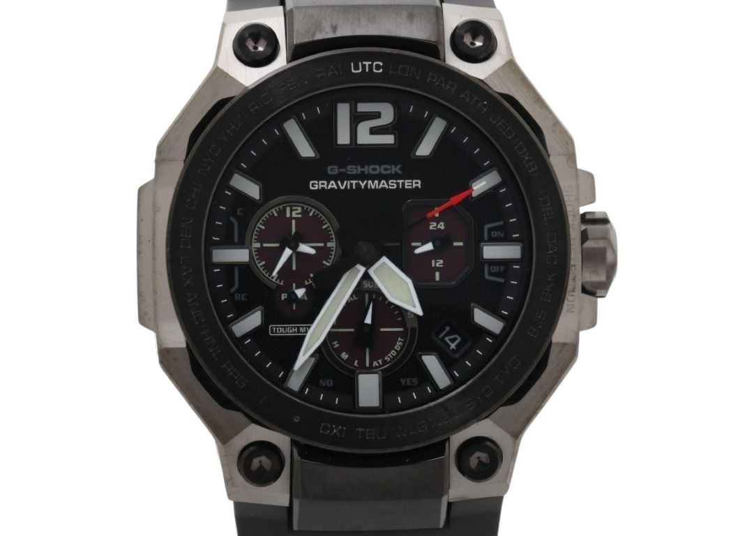 CASIO カシオ 時計 G-SHOCK MASTER OF G - AIR GRAVITYMASTER GWR-B3000B-8AJF ブラック グレー系 カーボンファイバー強化樹脂／ステンレススチール ソフトウレタンバンド メンズ アナログ 新品未使用展示品