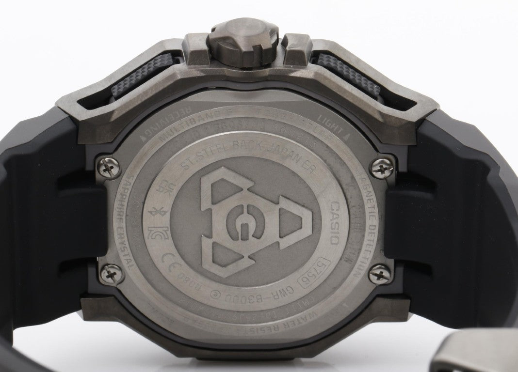 CASIO カシオ 時計 G-SHOCK MASTER OF G - AIR GRAVITYMASTER GWR-B3000B-8AJF ブラック グレー系 カーボンファイバー強化樹脂／ステンレススチール ソフトウレタンバンド メンズ アナログ 新品未使用展示品