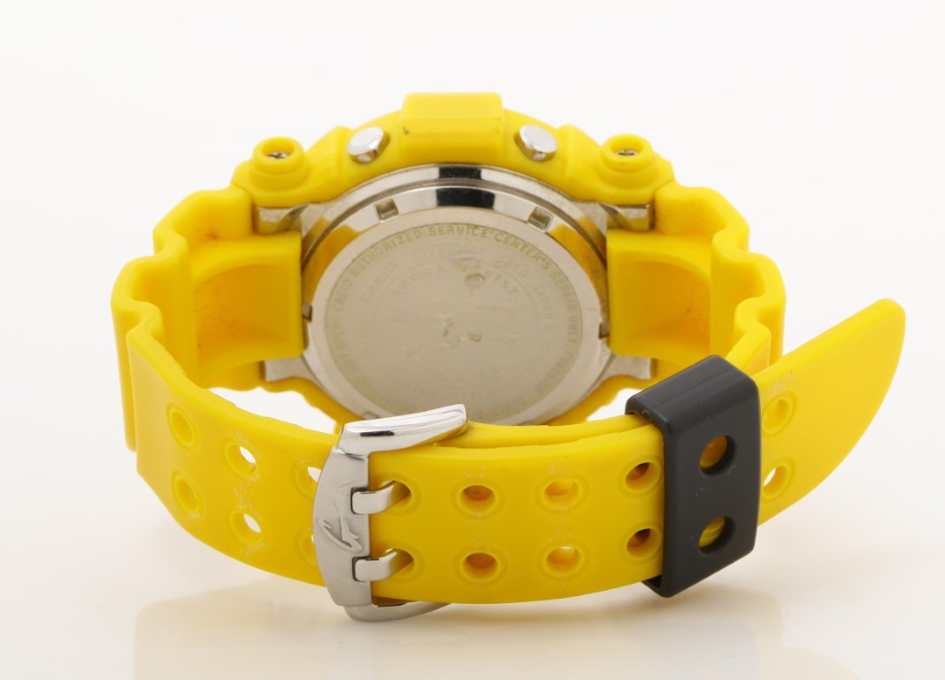 CASIO カシオ 時計 G-SHOCK フロッグマン GF-8250-9JF ブラック イエロー系 樹脂 メンズ デジタル 美品