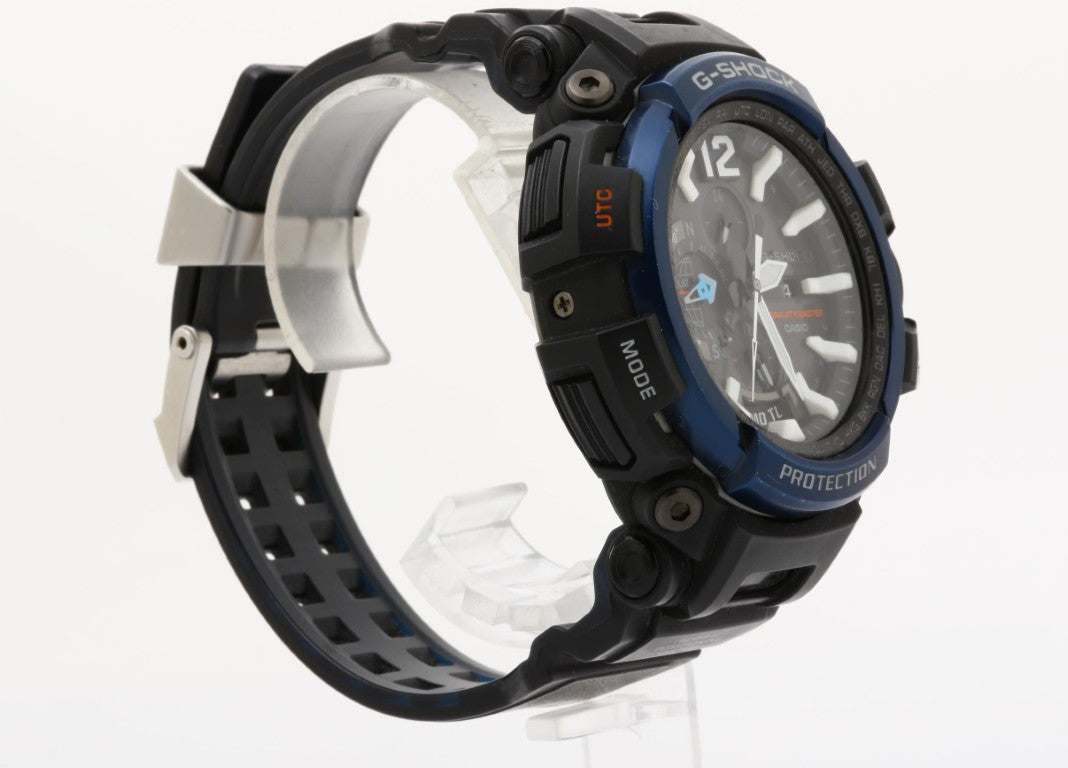 CASIO カシオ 時計 G-SHOCK MASTER OF G - AIR GRAVITYMASTER GPW-2000-1A2JF ブラック系 樹脂／ステンレススチール カーボンファイバーインサートバンド メンズ アナログ 美品