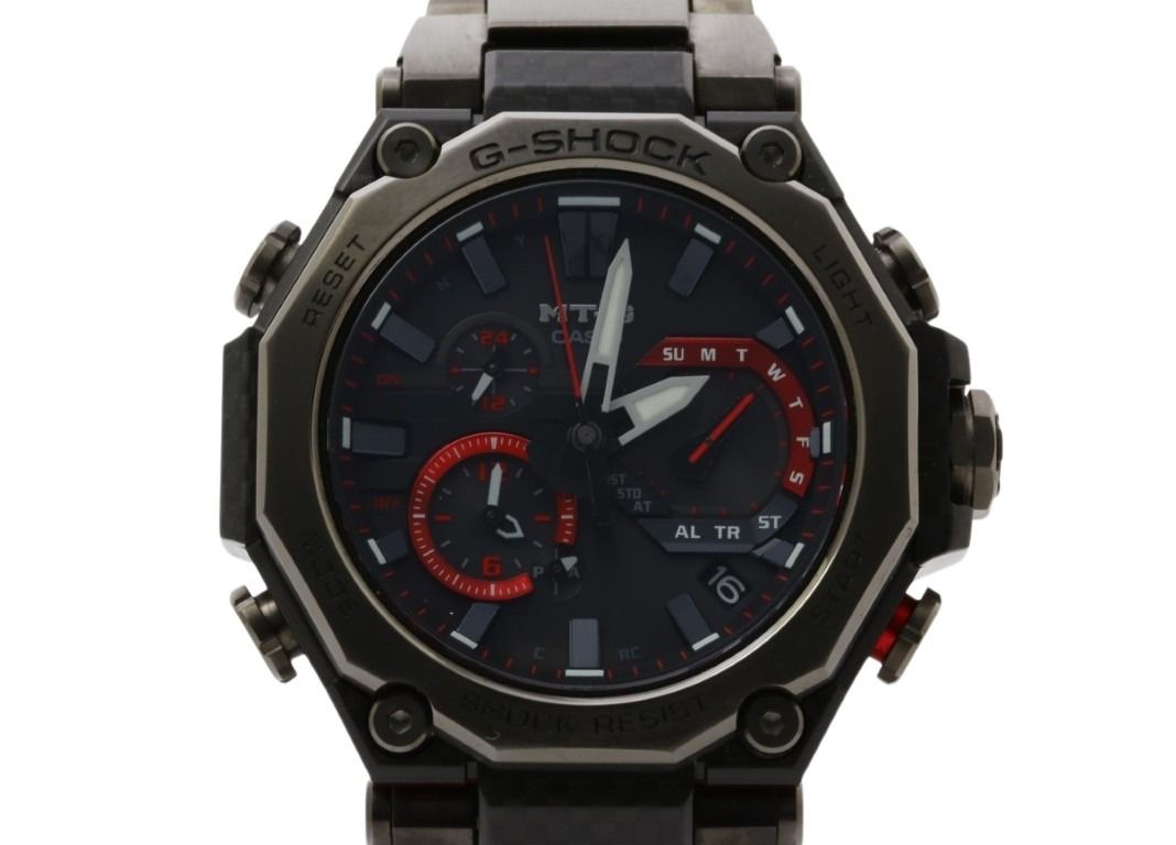 CASIO カシオ 時計 G-SHOCK MT-G MTG-B2000 Series MTG-B2000YBD-1AJF ブラック系 カーボンファイバー強化樹脂／ステンレススチール ステンレススチールバンド メンズ アナログ 美品