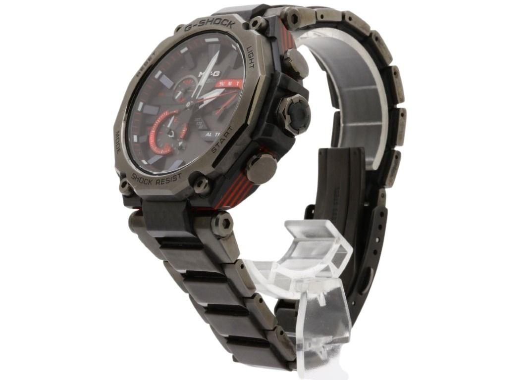 CASIO カシオ 時計 G-SHOCK MT-G MTG-B2000 Series MTG-B2000YBD-1AJF ブラック系 カーボンファイバー強化樹脂／ステンレススチール ステンレススチールバンド メンズ アナログ 美品
