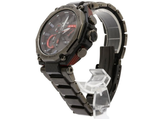 CASIO カシオ 時計 G-SHOCK MT-G MTG-B2000 Series MTG-B2000YBD-1AJF ブラック系 カーボンファイバー強化樹脂／ステンレススチール ステンレススチールバンド メンズ アナログ 美品