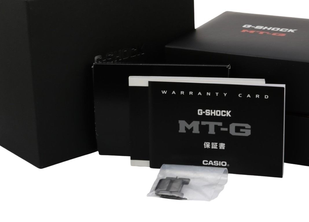 CASIO カシオ 時計 G-SHOCK MT-G MTG-B2000 Series MTG-B2000YBD-1AJF ブラック系 カーボンファイバー強化樹脂／ステンレススチール ステンレススチールバンド メンズ アナログ 美品