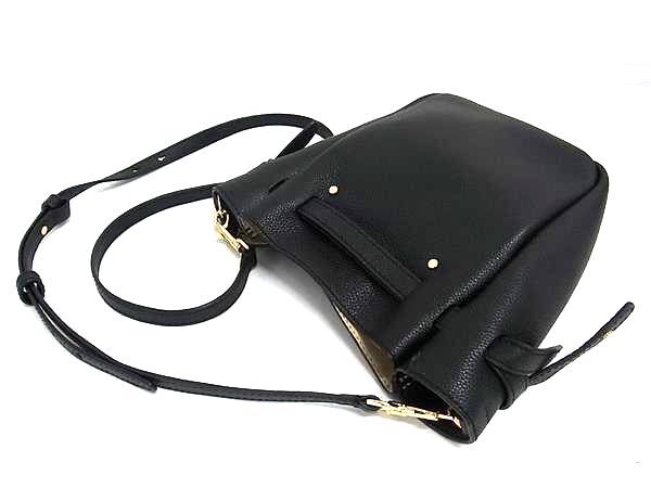 TORY BURCH トリーバーチ ショルダーバッグ ロミー スモールクロスボディ ブラック レザー レディース ゴールド金具 新古未使用展示品