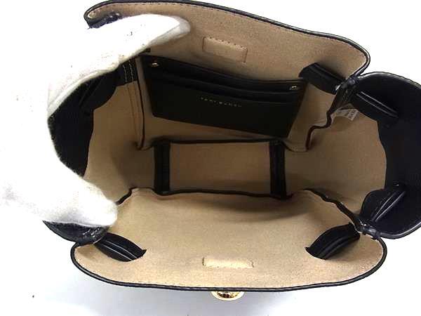 TORY BURCH トリーバーチ ショルダーバッグ ロミー スモールクロスボディ ブラック レザー レディース ゴールド金具 新古未使用展示品
