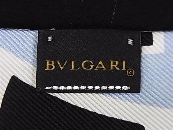 BVLGARI ブルガリ リボンスカーフ スカーフリング セルペンティ マルチカラー ゴールド シルク100％ メタル レディース 新品未使用展示品