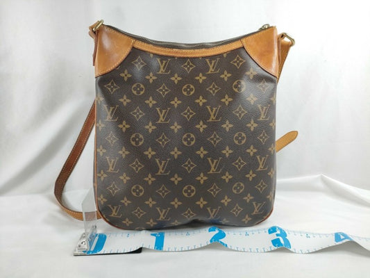 LOUIS VUITTON ルイヴィトン ショルダーバッグ オデオンMM M56389 ブラウン系 モノグラム レディース ゴールド金具 美品