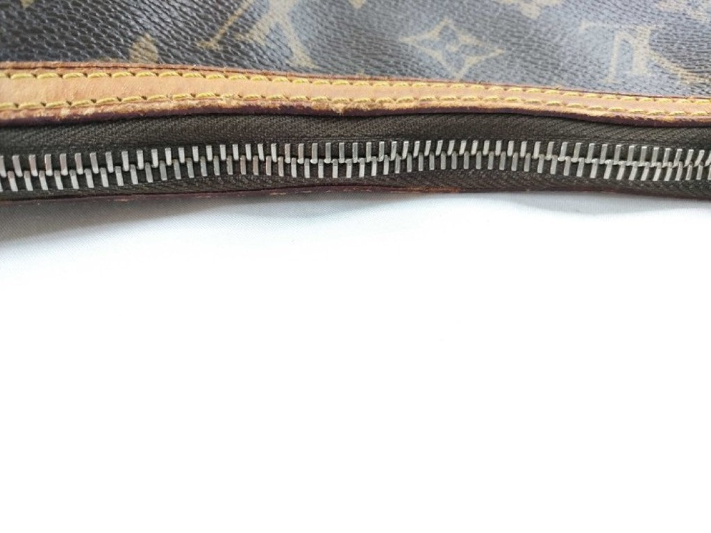 LOUIS VUITTON ルイヴィトン ショルダーバッグ オデオンMM M56389 ブラウン系 モノグラム レディース ゴールド金具 美品
