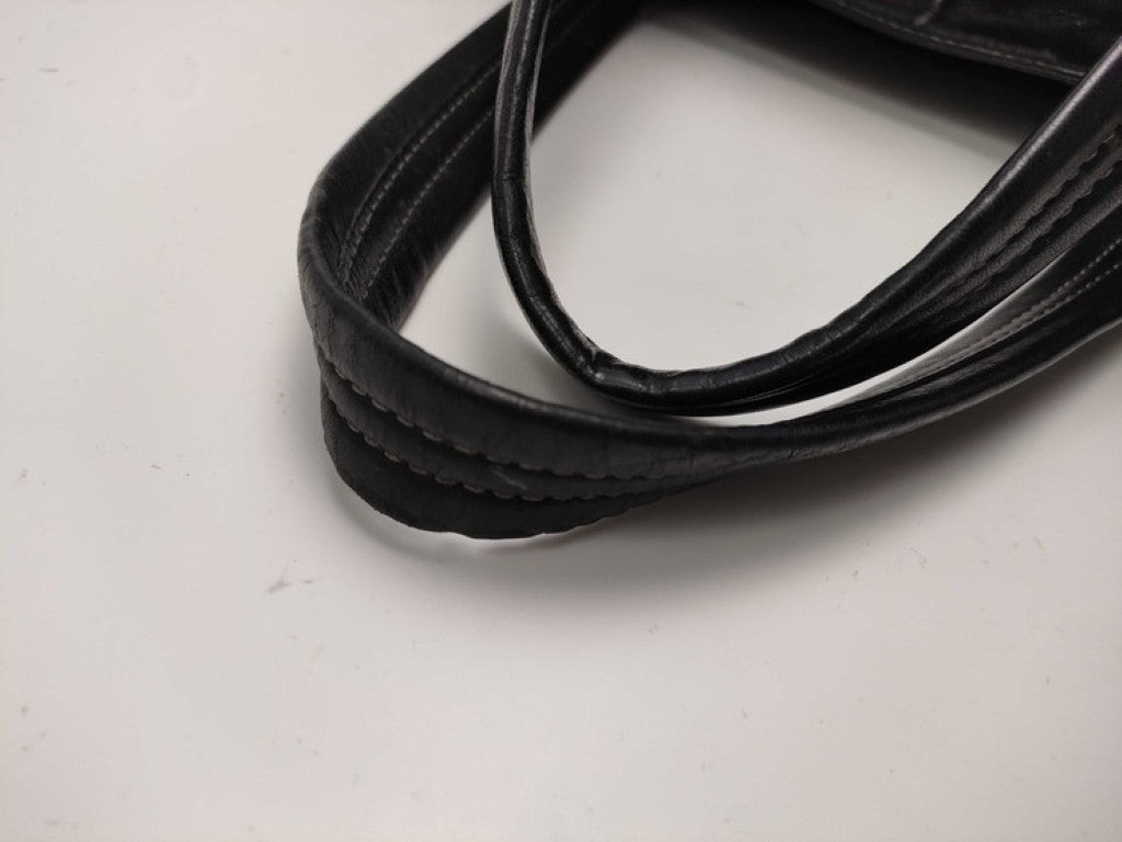 COACH コーチ トートバッグ レキシントン F70673 ブラック系 レザー レディース 2WAY ハンドバッグ ショルダーバッグ シルバー金具 美品