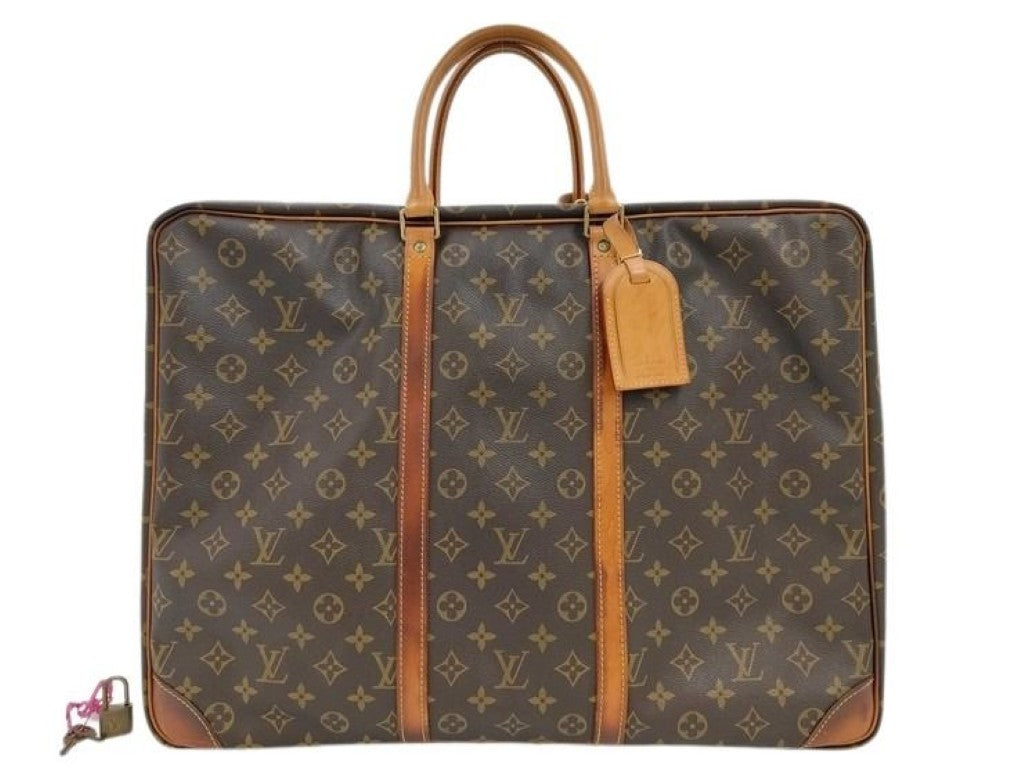 LOUIS VUITTON ルイヴィトン ビジネスバッグ シリウス50 M41406 ブラウン系 モノグラム ユニセックス ハンドバッグ 旅行バッグ スーツケース 美品