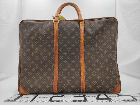 LOUIS VUITTON ルイヴィトン ビジネスバッグ シリウス50 M41406 ブラウン系 モノグラム ユニセックス ハンドバッグ 旅行バッグ スーツケース 美品