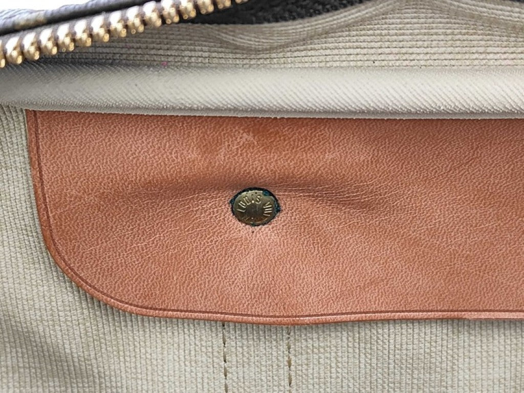 LOUIS VUITTON ルイヴィトン ビジネスバッグ シリウス50 M41406 ブラウン系 モノグラム ユニセックス ハンドバッグ 旅行バッグ スーツケース 美品