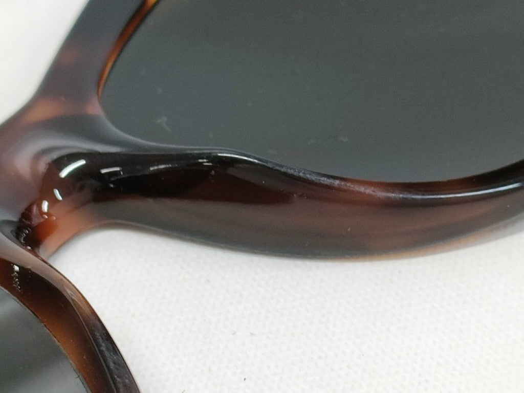 GIANNI VERSACE ヴェルサーチェ サングラス メデューサ MOD424/M ブラウン系 プラスチック 美品