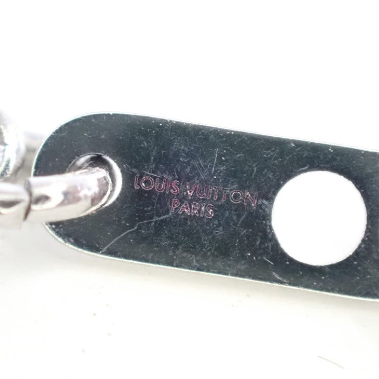 LOUIS VUITTON ルイヴィトン ネックレス ペンダントモノグラムボールド M00675 シルバーXゴールドXブラック系 メタル ユニセックス 美品