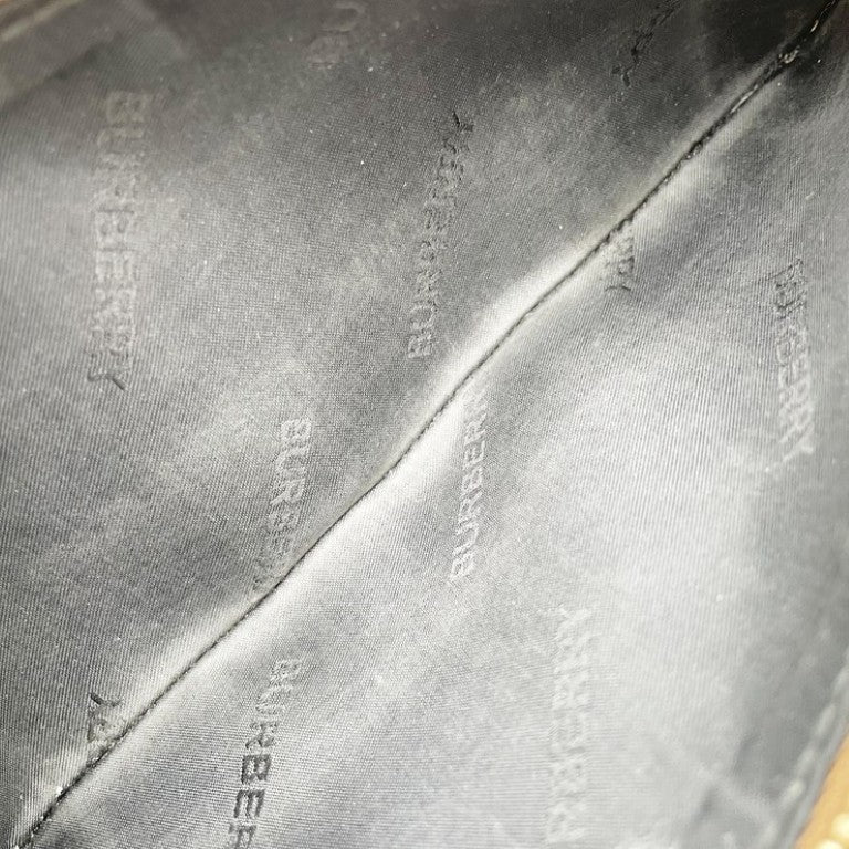 BURBERRY バーバリー 長財布 ノバチェック 8070598 ベージュ系 ブラウン PVC レザー ユニセックス ラウンドファスナー ゴールド金具 美品