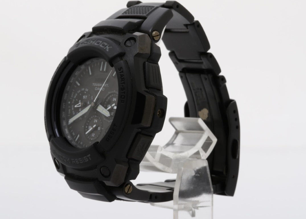 CASIO カシオ 時計 G-SHOCK MTG-1200B-1AJF ブラック系 樹脂／ステンレススチール メンズ アナログ 美品