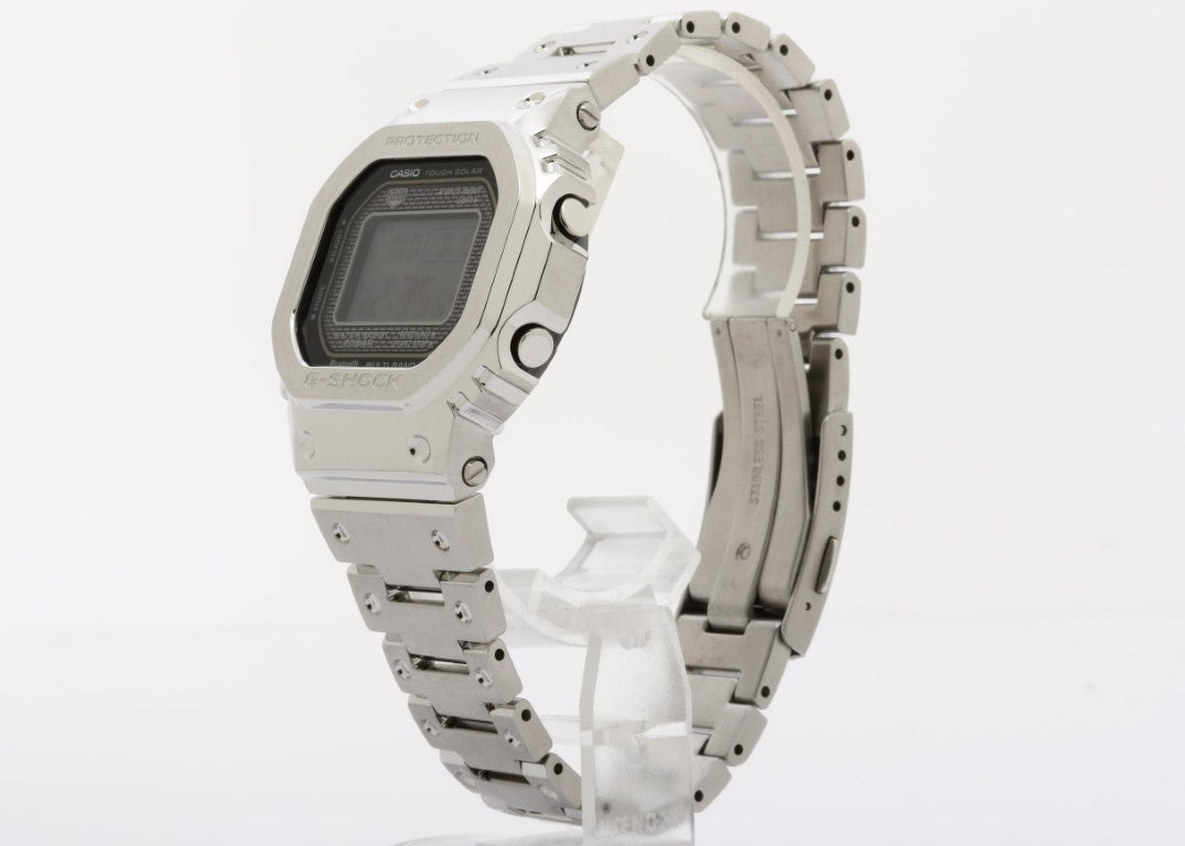 CASIO カシオ 時計 G-SHOCK FULL METAL 5000 SERIES GMW-B5000D-1JF ブラック シルバー系 ステンレススチール メンズ デジタル 美品