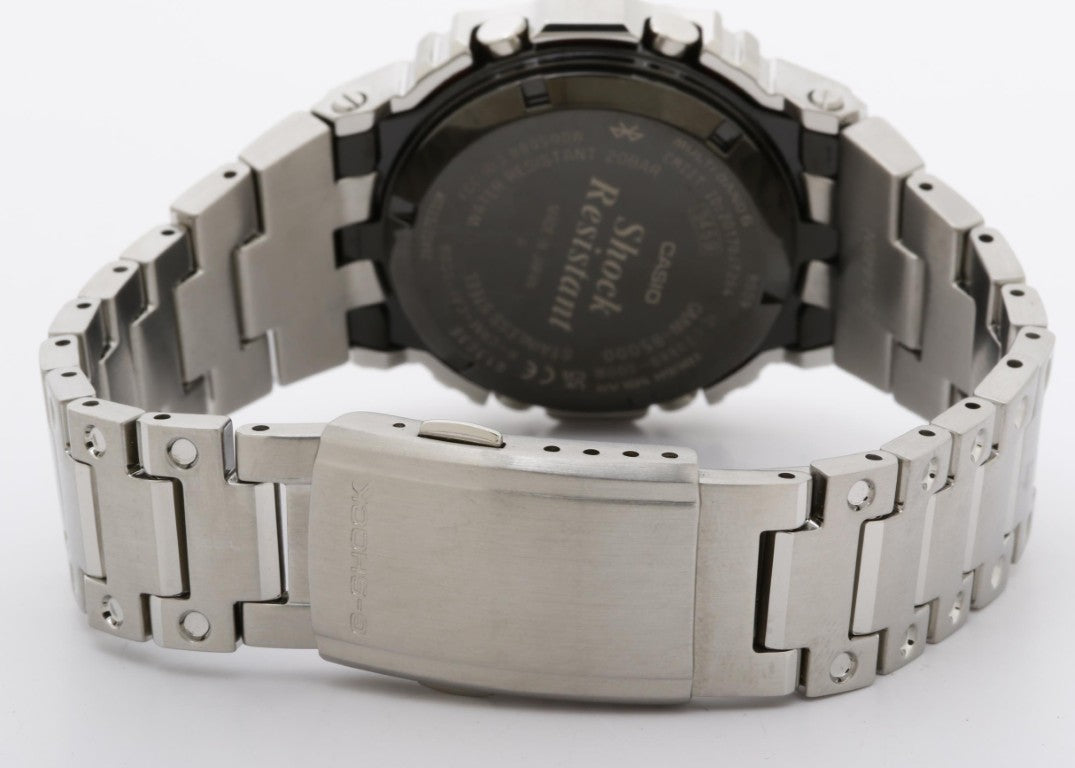 CASIO カシオ 時計 G-SHOCK FULL METAL 5000 SERIES GMW-B5000D-1JF ブラック シルバー系 ステンレススチール メンズ デジタル 美品