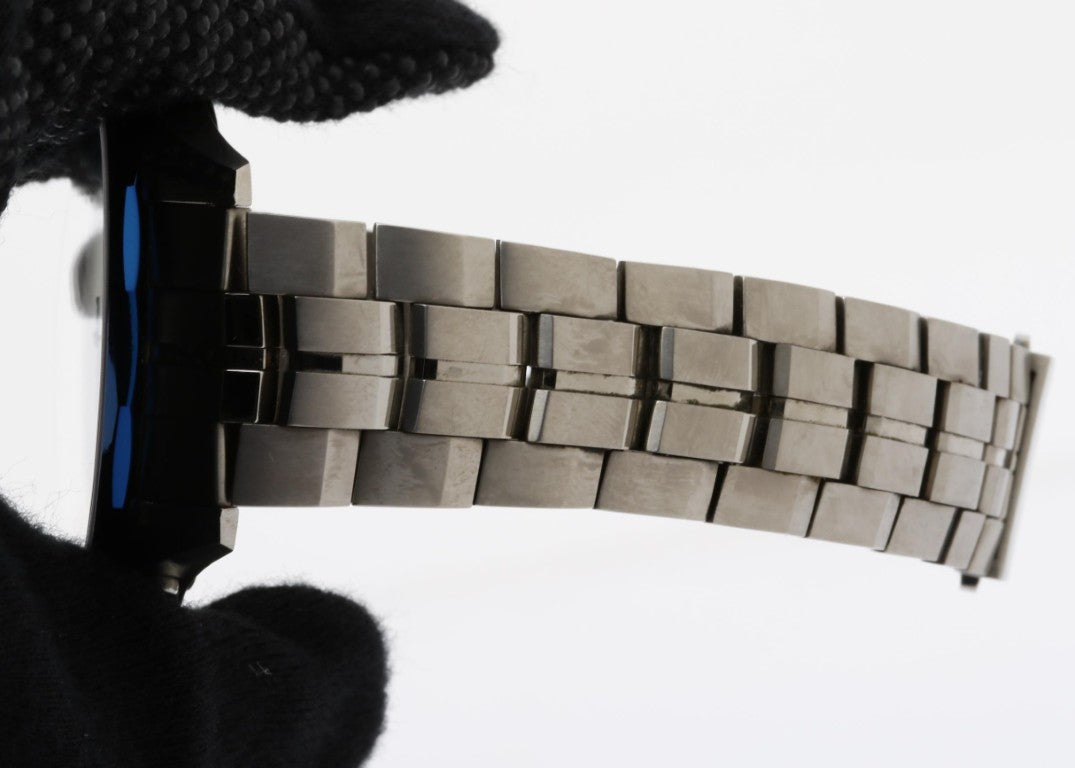 CASIO カシオ 時計 OCEANUS オシアナス Manta OCW-S3400D-2AJF ブルー系 シルバー チタン メンズ アナログ 美品