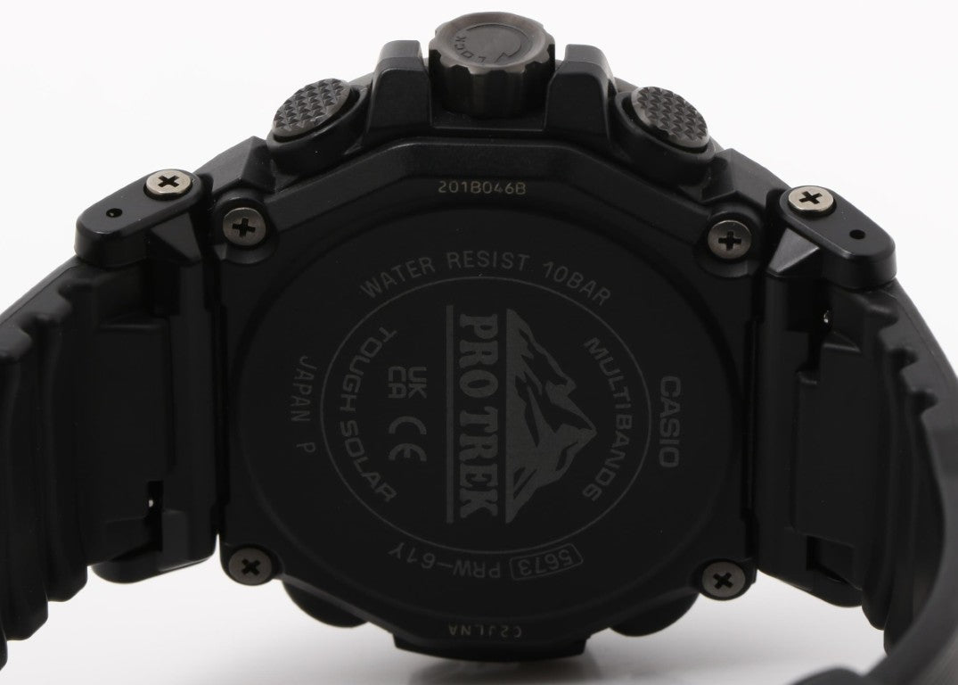 CASIO カシオ 時計 PRO TREK プロトレック Climber Line PRW-61Y-1BJF ブラック系 樹脂 ステンレススチール メンズ アナデジ 美品