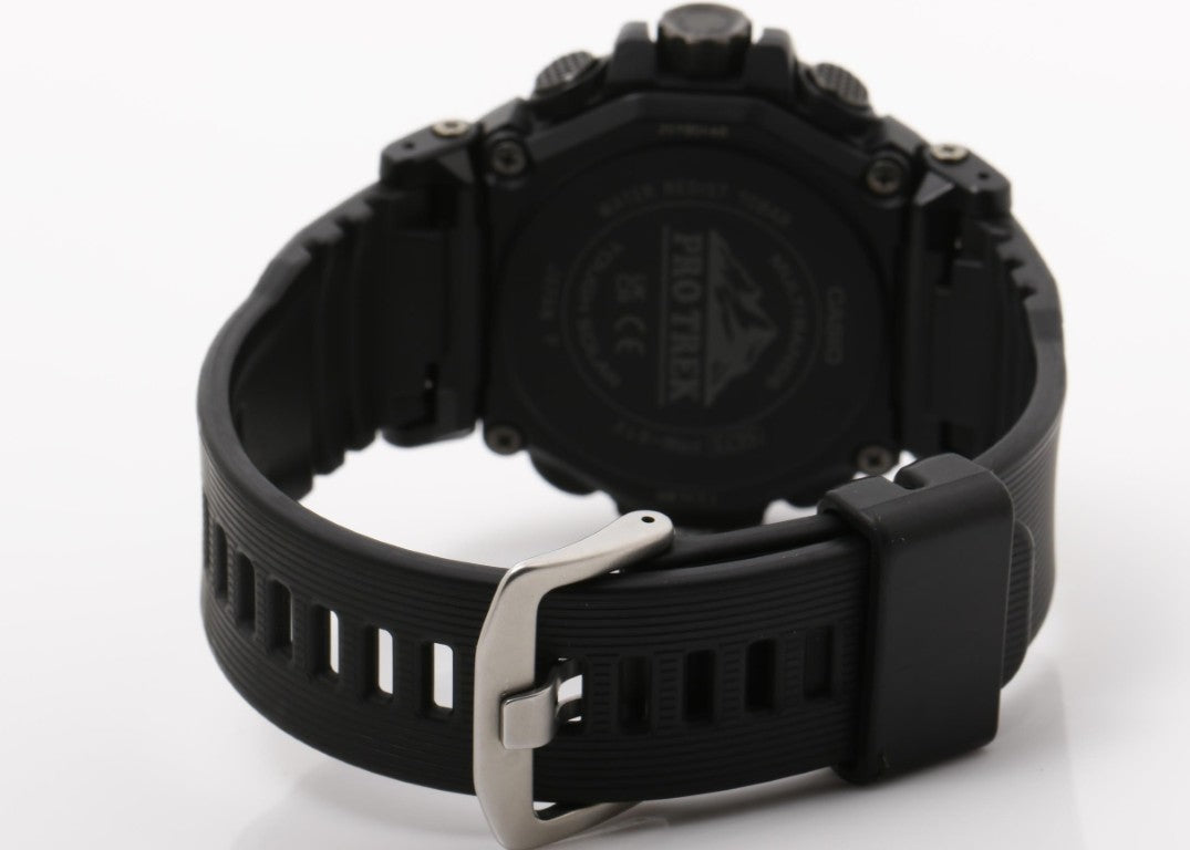 CASIO カシオ 時計 PRO TREK プロトレック Climber Line PRW-61Y-1BJF ブラック系 樹脂 ステンレススチール メンズ アナデジ 美品