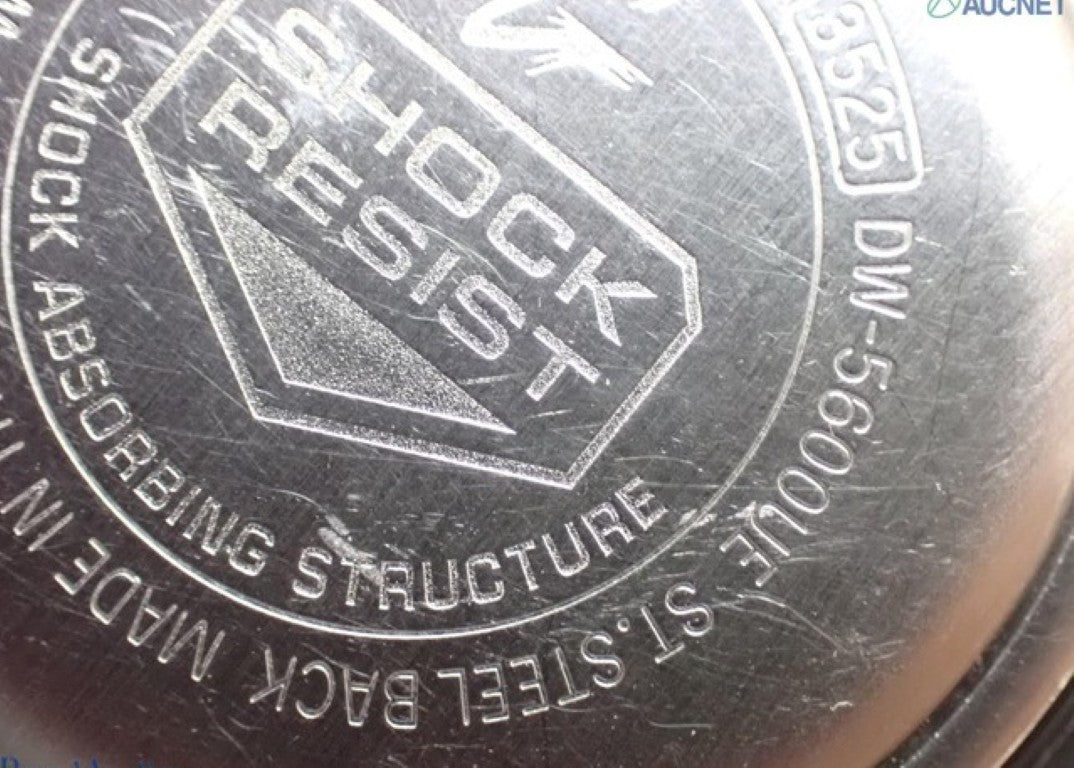 CASIO カシオ 時計 G-SHOCK DIGITAL 5600 SERIES G-5600UE-1JF ブラック系 樹脂 メンズ デジタル 美品