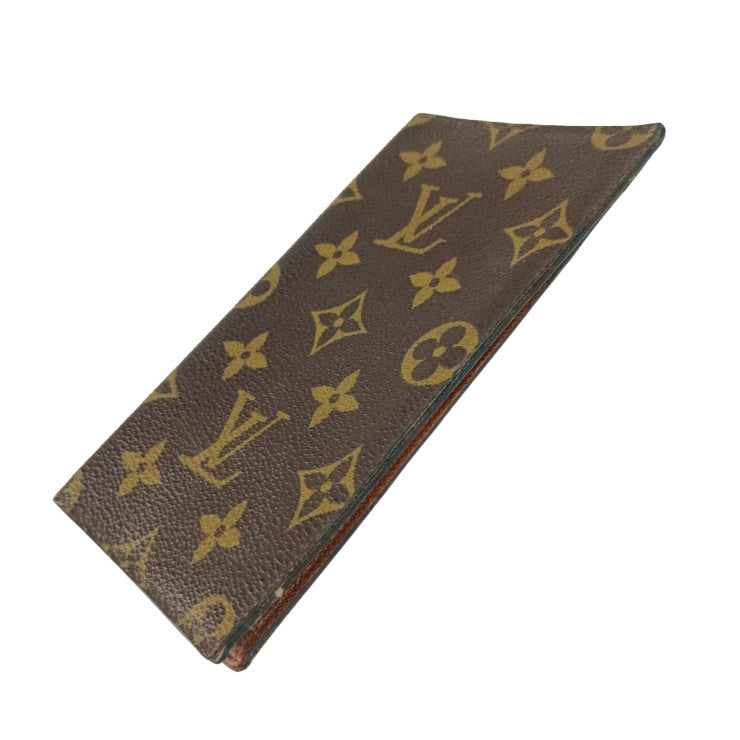 LOUIS VUITTON ルイヴィトン 手帳カバー モノグラム アジェンダ ポッシュ R20503 ブラウン系 PVC レザー ユニセックス 美品
