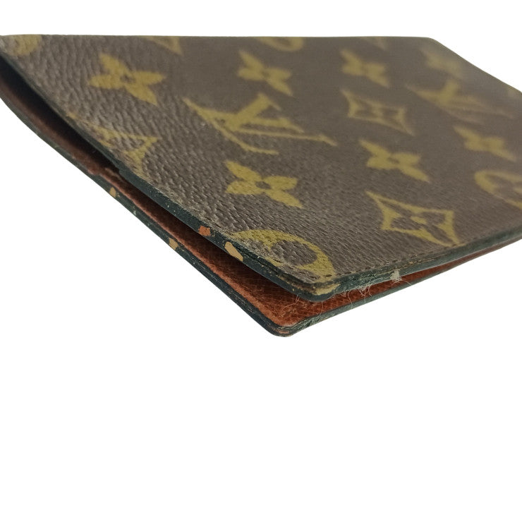 LOUIS VUITTON ルイヴィトン 手帳カバー モノグラム アジェンダ ポッシュ R20503 ブラウン系 PVC レザー ユニセックス 美品