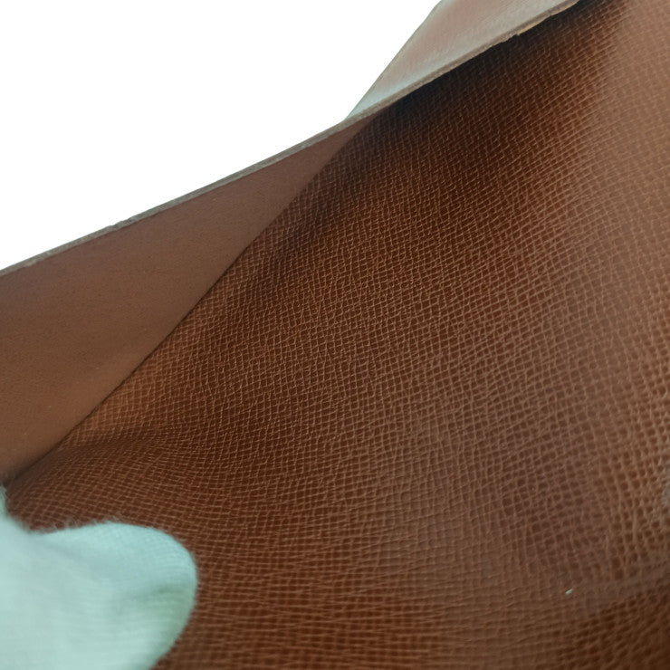LOUIS VUITTON ルイヴィトン 手帳カバー モノグラム アジェンダ ポッシュ R20503 ブラウン系 PVC レザー ユニセックス 美品